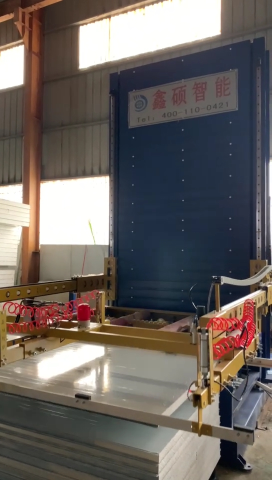 南昌雙正彩鋼第二臺碼垛機